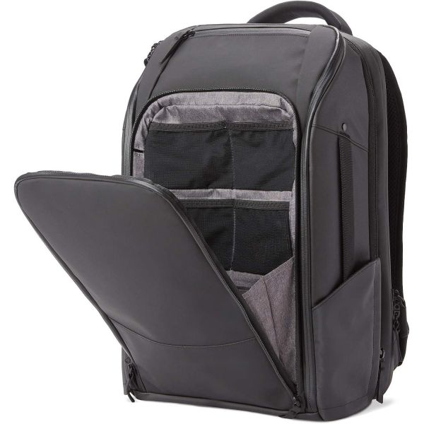 Sac à dos de voyage pour adultes en extérieur élargi Grandes tailles Noir 20L résistant à l' eau