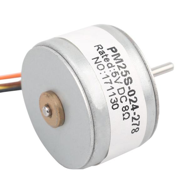 Motor deslizante 25S-024 de quatro fios bifásico de ímã permanente dos bens 25mm
