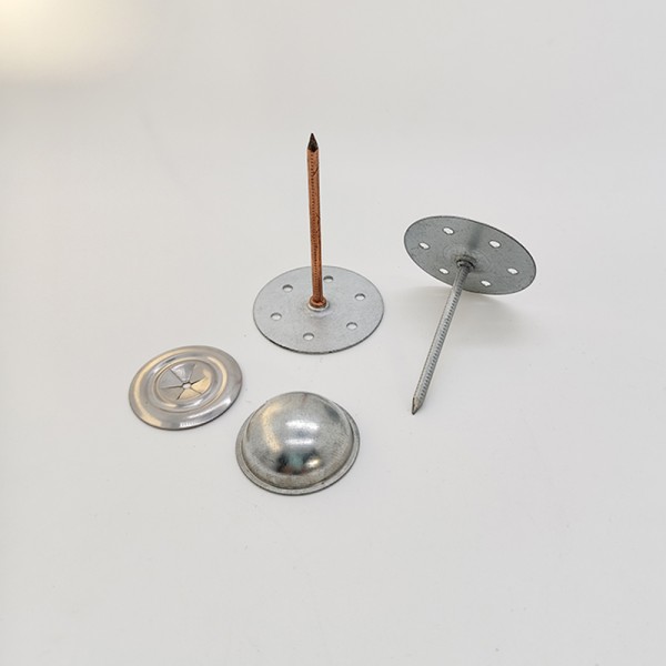 Factory Direct Self-Adhesive Insulation Hanger Pins with Smooth Shank Perforated Steel Insulation Welding Pins-Free Samples
