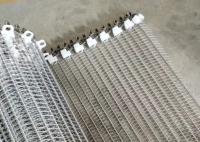 la largeur Sus316 solides solubles de 30cm câblent Mesh Belt Pastry Freezing