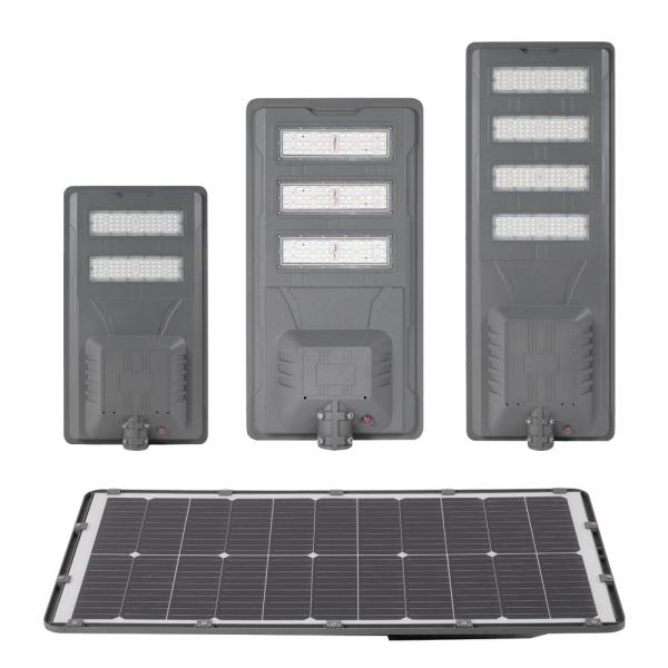 Smart LED Solar Street Light Lámpara de callejera Iluminación callejera Inodoro Ip65 Lámpara de exterior