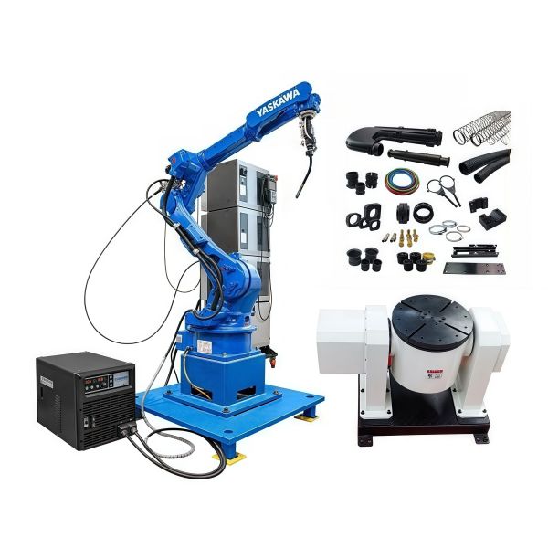 Original Industrial Robots Dresspack And Automatic Arc Welding Robot 6 Axis Arm Robot Weld Machine Welding Positioners
