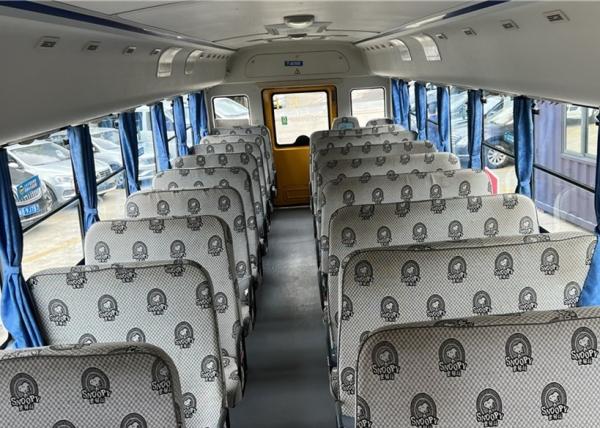 46 Seats Refurbished School Bus Yellow Manual Transmission