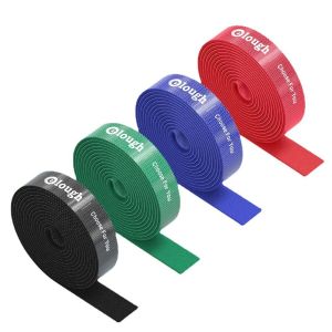 Подгонянный кабель велкро запирая провода собственной личности связи кабеля нейлона крепежной детали пластиковый