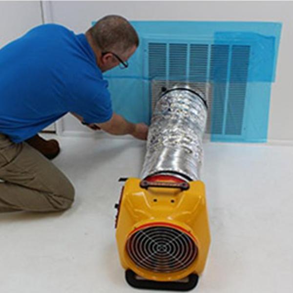 Temporary Duct Protection PE High Adhesive Duct Cover Film Vent Masking Film For Uninstalled Ductwork Protection