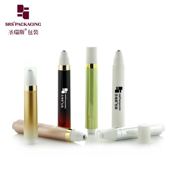 AY 10ML 15ML PP PCR Material reciclado de doble pared sin aire para el uso en botellas de crema para ojos