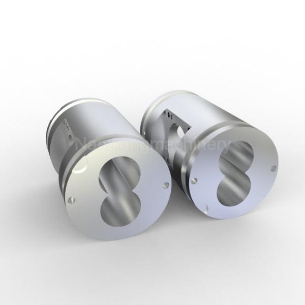 GB Extrusor de parafuso aberto Extrusor de barris de usinagem HRC58-62 Para combinador de parafuso duplo