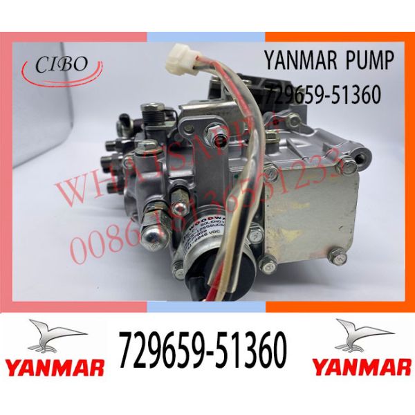 729659-51360 Насос впрыска топлива двигателя дизеля 4ТНВ88 ИАНМАР 729688-51350