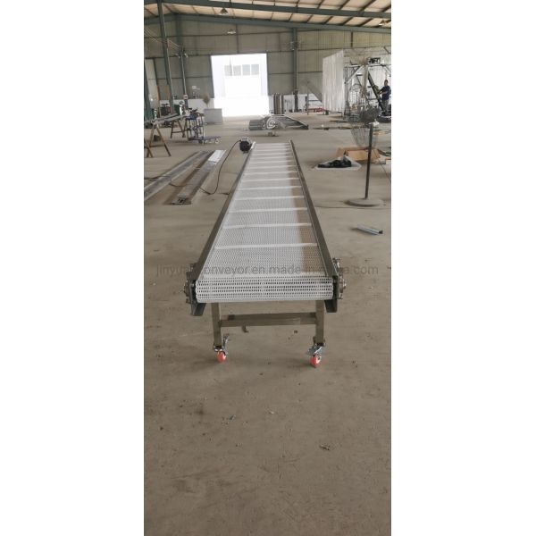 Manufacturer Plastic Mesh Belt Conveyor for Washing Food