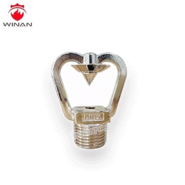 Quick Response Fire Sprinkler Heads Brass Chrome Plating Material