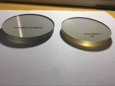 Lente ótica sic de cristal transparente Undoped de carboneto de silicone com dureza 9,2