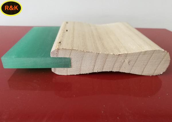 Anti Resistance Screen Printing Squeegee Blades For Silk Mesh Aluminum