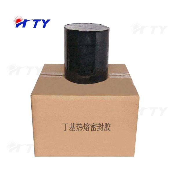Water Vapor Penetration Rate 10gm3 or less Hot Melt Butyl Sealant Rubber Offering Durable Seal for Door Insulating Glass