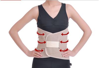 Puissant respirable de ceinture de Brown Gray Color Protection Lumbosacral Support