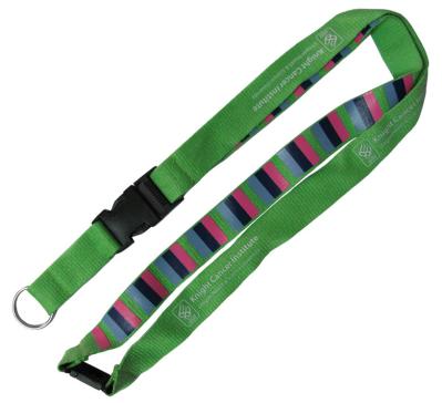 Cool Fashion Woven Lanyards Personalized High Density Skin Friendly
