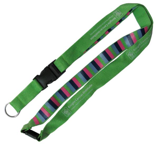 Cool Fashion Woven Lanyards Personalized High Density Skin Friendly