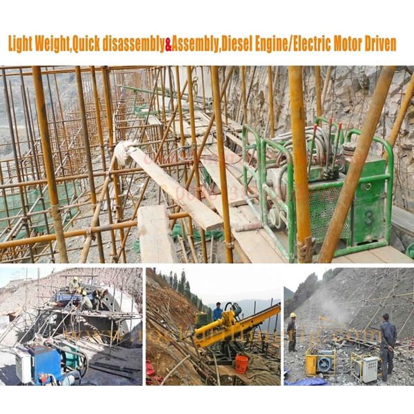 Lightweight Engineering Drilling Rig AK60