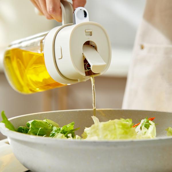 2 in 1 550 ml Capacity Best Oil Sprayer Non-Drip Spout Oil Mister Dispenser Bottle