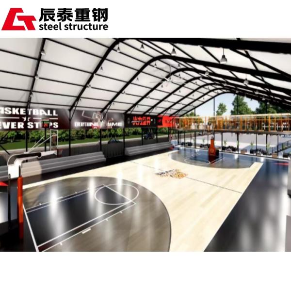 Bolt Connection Steel Structure Gymnasium Prefab Metal Gymnasium Buildings