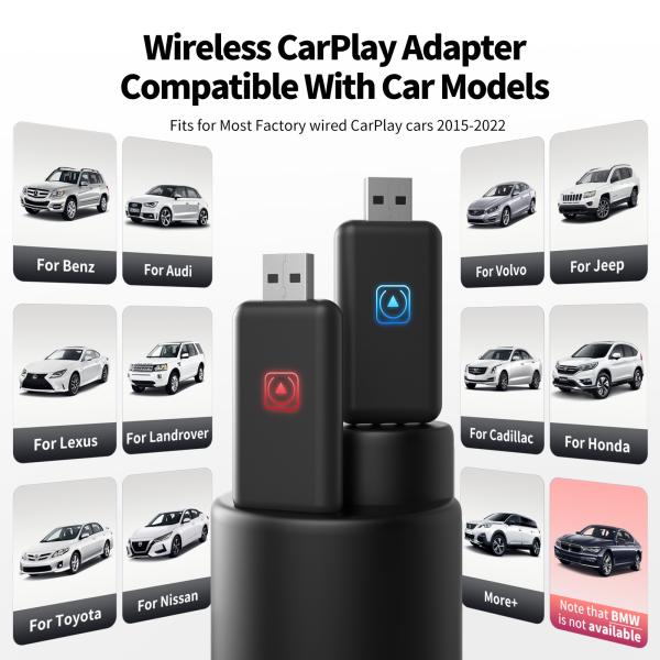 Carplay Adapter Universal Car USB CarPaly Dongle For Benz Audi Honda Mazda