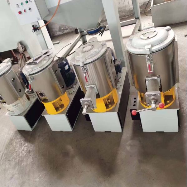 extruder machine parts High Speed Mixer For Plastic Single And co rotating twin-screw extruder of PP PE PVC PA PET