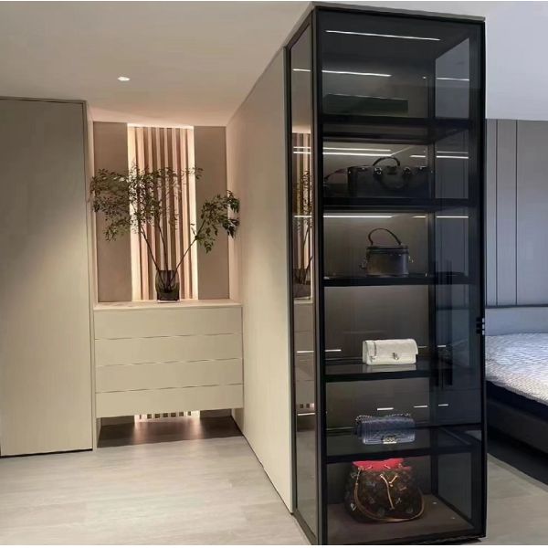 Лазер отрезал рассекатель комнаты стекла искусства рамки нержавеющей стали сильный