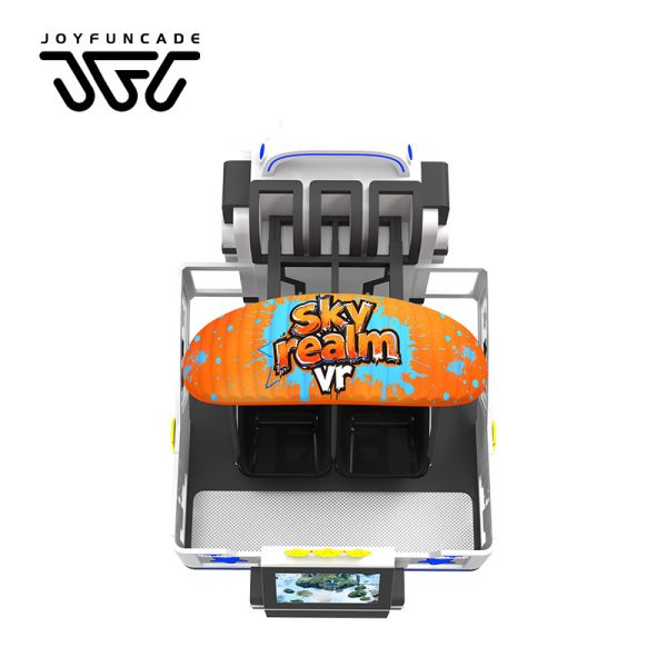 2 Player 9D Immersive VR Skydiving Simulator with 800mm Vertical Drop for Amusement Parks