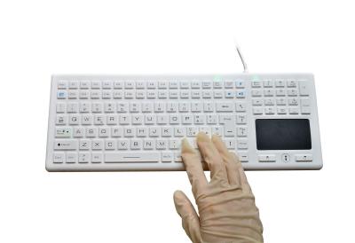 Teclado lavável higiênico Trackpad do hospital/FN24 para as luvas fáceis de limpar