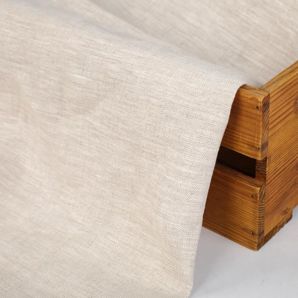 China New Design Cheap Price Great Sweat Absorption Soft 9*9 Pure Linen Fabrics for Girls Women Men Fabric for Clothing