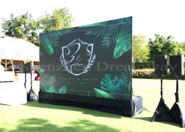 6500 Nits Outdoor LED Sign Billboard Rental Screen P4.81 1R1G1B For Stage / Event