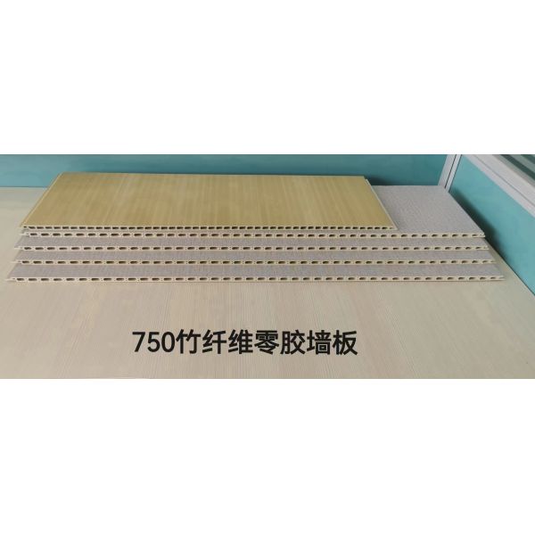 Материал для офисной отделки Экологически чистый Бамбук Волокно Дерево ПВХ Композитные стеновые облицовки