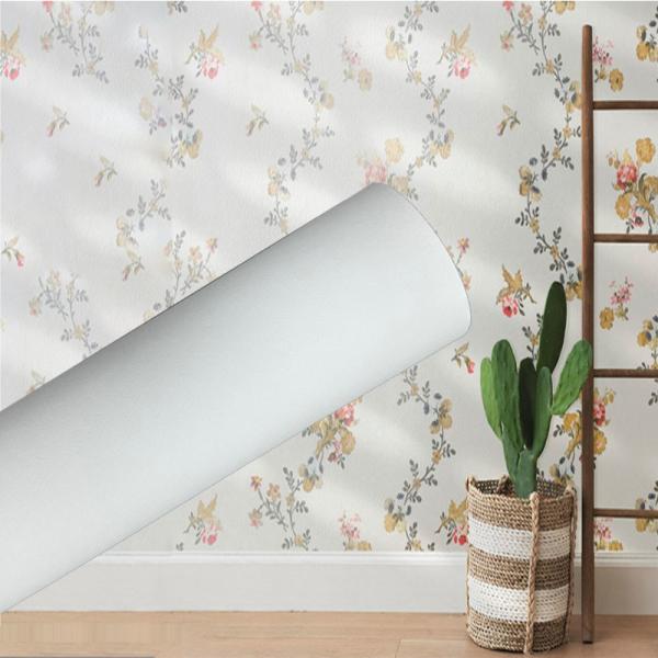 Matte Texture Printable Non Woven Wallpaper For Wall Mural Interior Decoration
