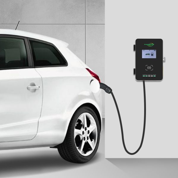 Оружие 7kw на открытом воздухе заряжателя Ev рекламы уровня 1 Wallbox IP55 одиночное