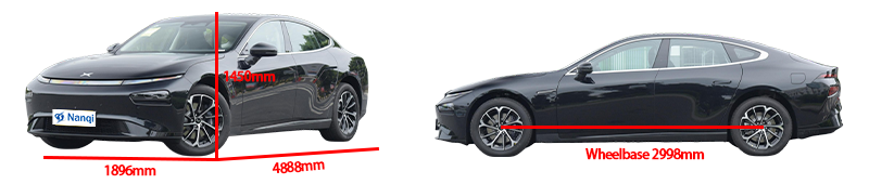 Popular Design Xpeng P7 Electric Car Mid Size New Energy Vehicle