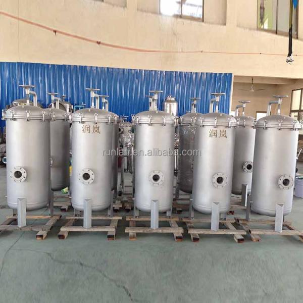 62 KG Cartucho de filtro de alumínio de fluxo de peso para construção de filtragem de líquidos