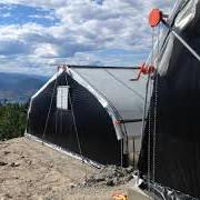 Panne d'électricité automatique de serre chaude de profondeur de tunnel d'envergure simple pour la culture d'usines