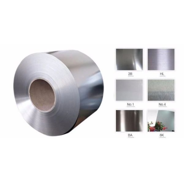 DIN Super Mirror Finished 1500mm 8k Color Coated Steel Coil