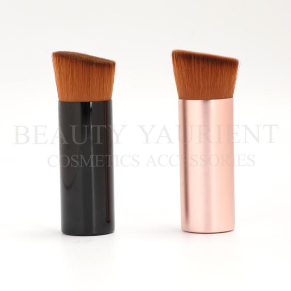 Aluminum Base Flat Angled Foundation Brush Foundation Buffing Brush 6.8cm