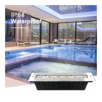 Outdoor  Swimming Linear Light stainless steel#316 6x3W RGB3IN1 LED With Mounting Support