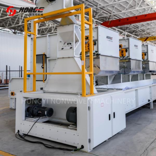 Electronic Cotton / PP Fiber Opening Machine For Covering / Textile Machine