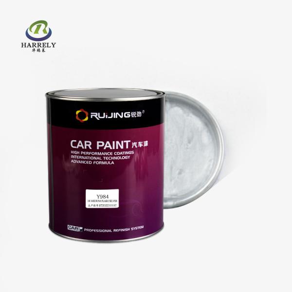 Medium Flash Silver Automotive Paint 0.5L 1L 2L 4L Acrylic Spray Coating