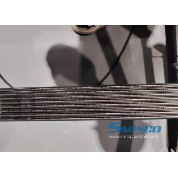 Tubo sin costura de acero austenítico 317/317L de pared delgada 25mm x 1.5mm, fuente del molino