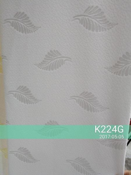 White 240g/M2 Jacquard Mattress Fabric Dustmite Proof for Bedding