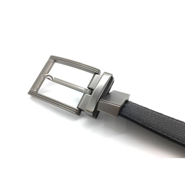 Людей пряжки Pin двойных сторон пояс ротатабельных реверзибельный