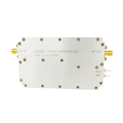 Customized Ultra-Broadband 400-6000MHz All-Alumium Cavity Solid State RF Power Amplifier for Electronic Warfare