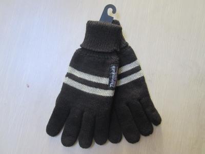 Ladies Acrylic Glove with Jacquard--Thinsulate glove--Fashion glove--Solid color