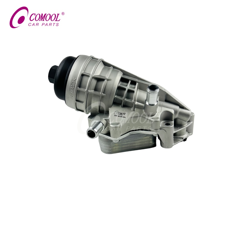 Aluminium Engine Oil Cooler Filter Assembly A2701800500 A2701800810 For Mercedes Benz M260 M270 E16 E20