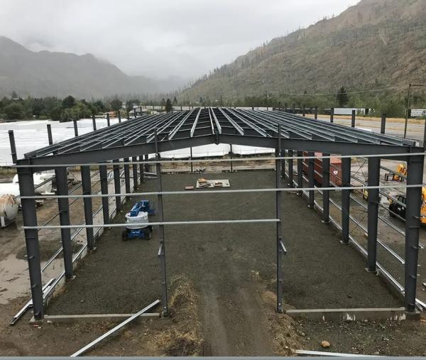 Prefab Steel Structure Warehouse High Quality H Steel Materials Steel Structure Building