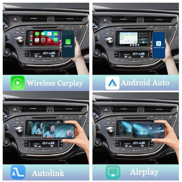 Viknav Linux システムデコーダーボックス Apple Android ワイヤレスオート CarPlay トヨタ Avalon 2014-2017