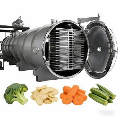 Water Cooling Industrial Freeze Dryer Temperature Range Minus 50 Celsius to Plus 80 Celsius Crafted from 304 Stainless Steel
